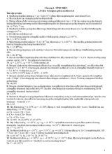Giáo án Ôn tập vật lý 11 - Chương 1 Tĩnh điện